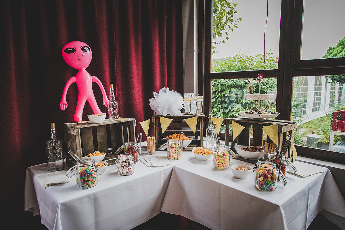 Beispiel für unsere beliebte Candy-Bar